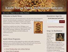 Tablet Screenshot of kashinivas.org